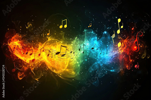 A musical rhythm visualized...