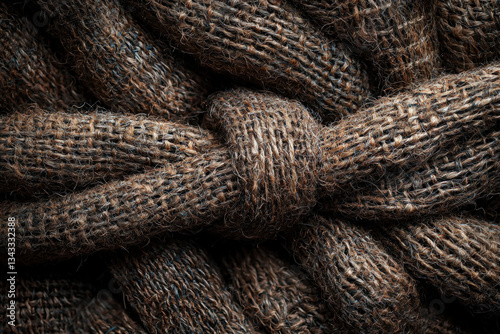 A textured fiber background...