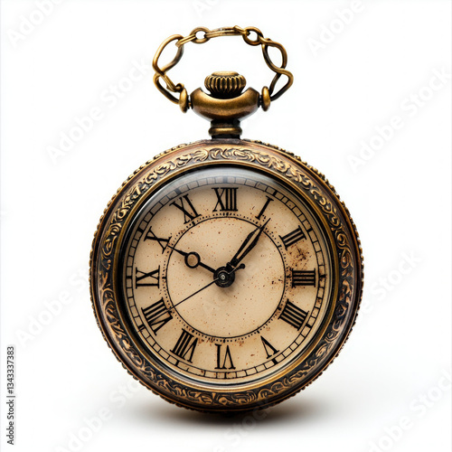 old watch isolated