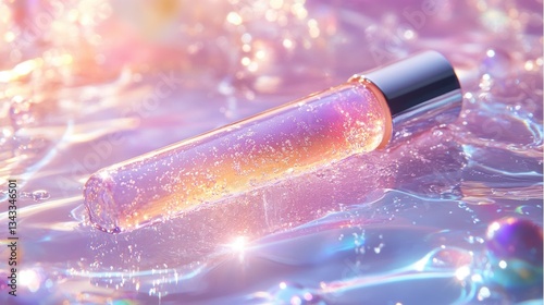 A clear, viscous gel, reminiscent of a summer sky, the hyaluronic serum is texture promised hydration and a radiant glow.