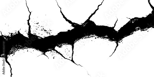 Exploring the intricate beauty of a crack texture revealing nature's artistry in unexpected forms