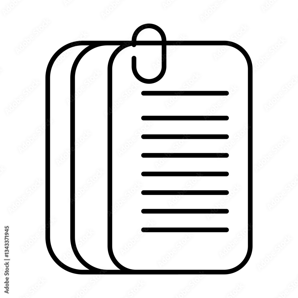 brief line icon