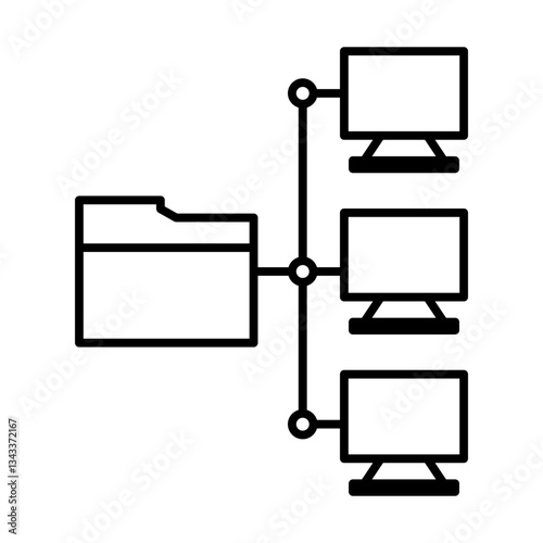 remote access line icon