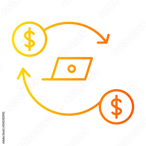cost gradient icon