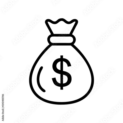 Dollar Currency Icon SVG: money, finance, bank, rate, cash
