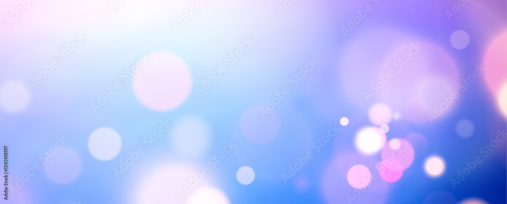 Obraz premium Soft glow. Bokeh light lights.Magic of lights: Bokeh effect.