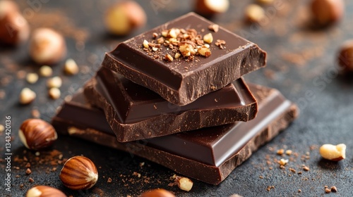A velvety embrace of dark chocolate and roasted hazelnuts, a symphony of nutty sweetness that melts in the mouth and leaves a lingering warmth.
