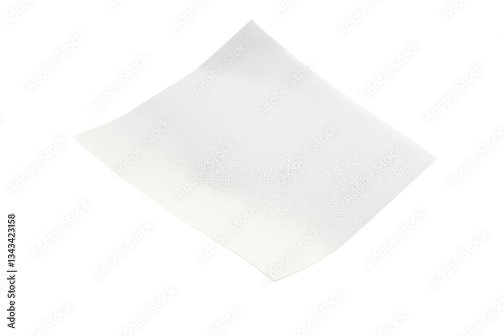 A blank sheet of paper awaiting creativity in a bright, minimalistic workspace A blank sheet of paper awaiting creativity in a bright, minimalistic workspace