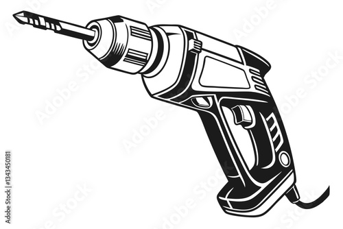 fuel dispenser line art silhouette vector illustration
