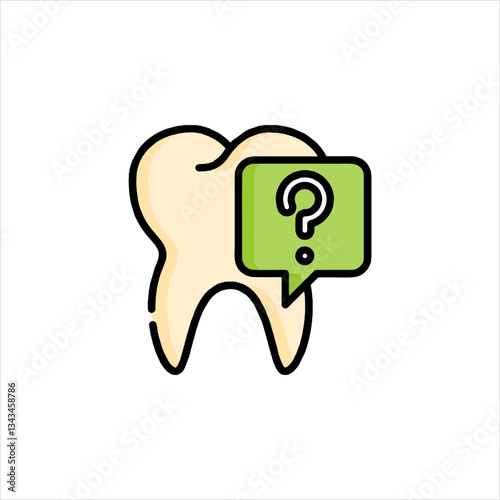 tooth icon vector illustration