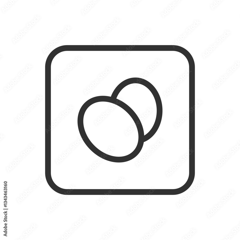 Eggs Icon - Modern Simple Flat Vector for Web and Mobile Eggs Icon - Modern Simple Flat Vector for Web and Mobile
