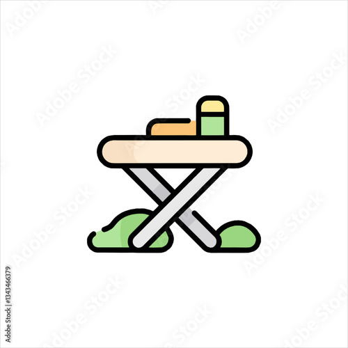vector illustration of a computer