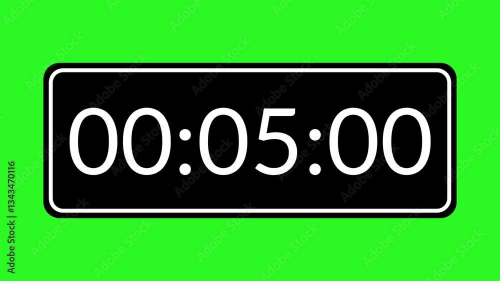 55 seconds stopwatch on green screen suitable for sports, experiments, exams, training, work, competitions 55 seconds stopwatch on green screen suitable for sports, experiments, exams, training, work, competitions