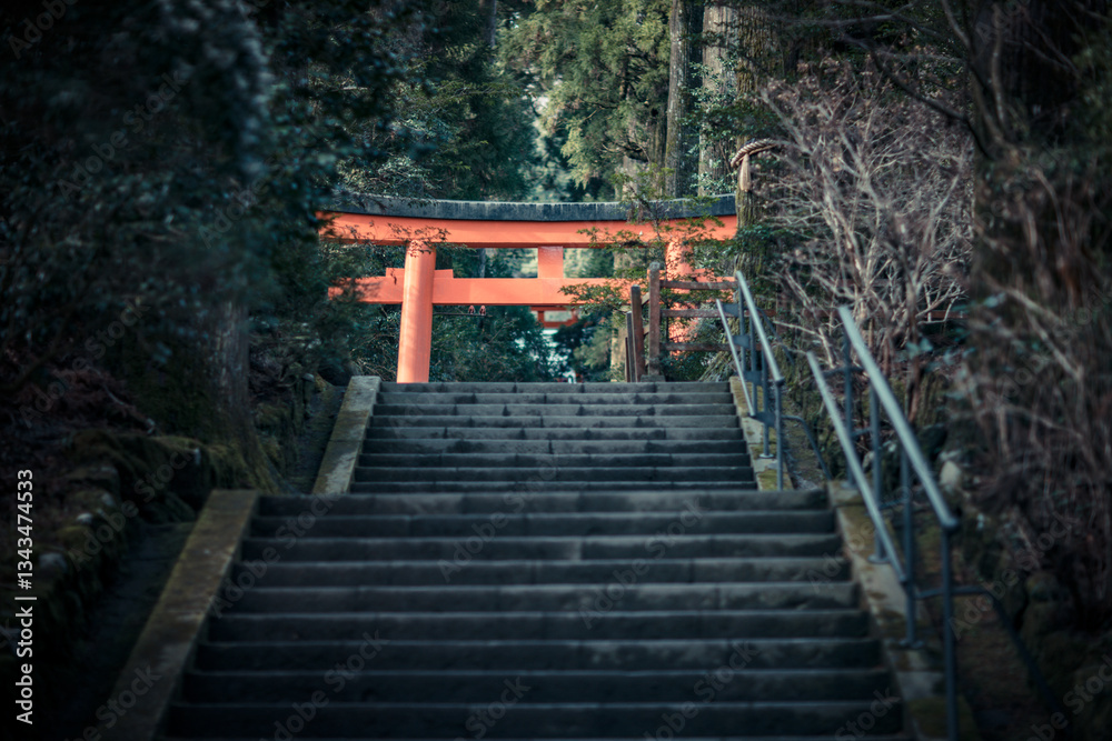 Religious architecture shrines and torii in Honshu, Japan Religious architecture shrines and torii in Honshu, Japan