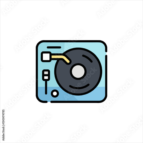 mp3 player isolated on white background