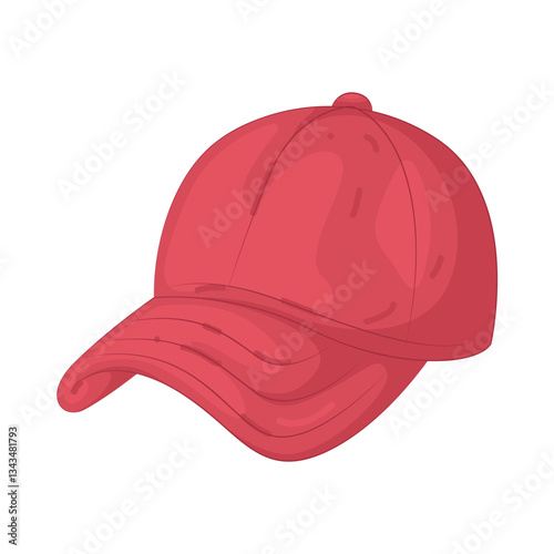Illustration of Baseball Cap