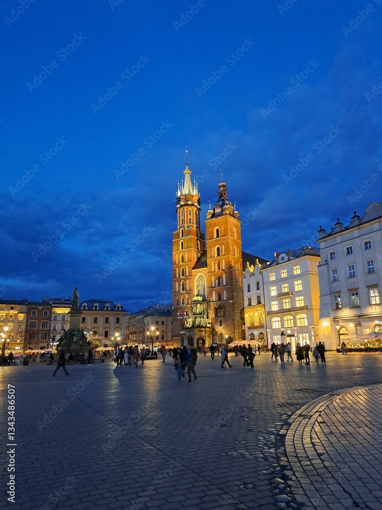 Fototapeta premium Cracovia, Polonia