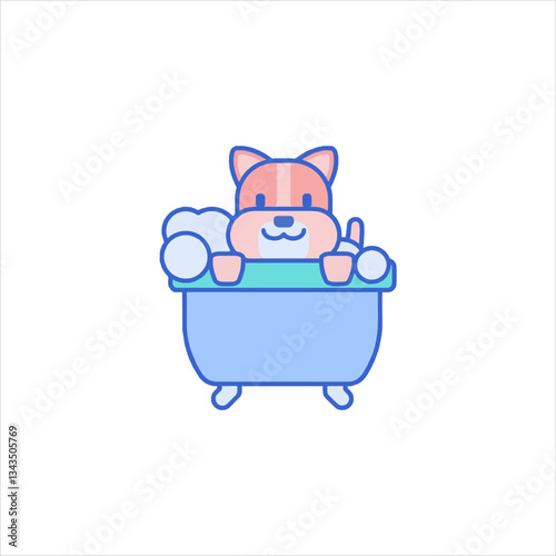 baby shower in a bath