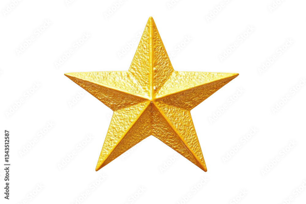 Gold Star Award with Reward, Shining, Isolated, and Black. Gold Star Award with Reward, Shining, Isolated, and Black.