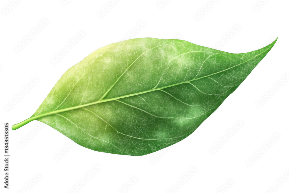 Fototapeta premium Green leaf isolated with fresh, and natural.