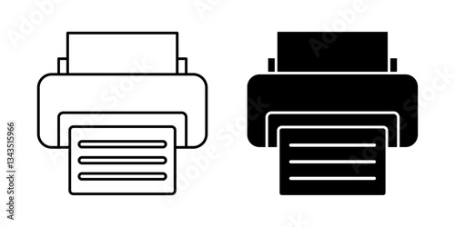 Printer Icon | Office & Document Printing Symbol