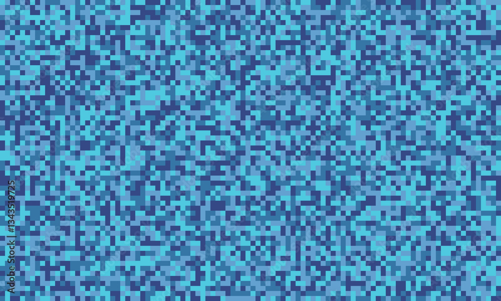 Abstract pixelated background. Seamless digital texture in shades of blue, perfect for websites, presentations, or design projects. Evokes a sense of technology, data, or the oceans depths. Abstract pixelated background. Seamless digital texture in shades of blue, perfect for websites, presentations, or design projects. Evokes a sense of technology, data, or the oceans depths.