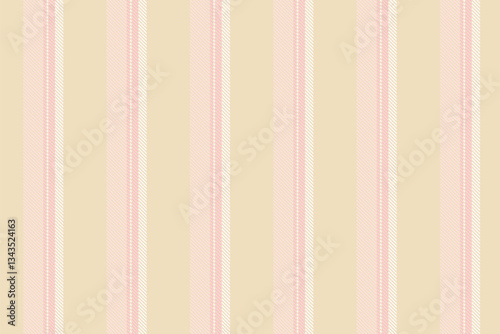 Elegant pastel pink and beige vertical stripes pattern.  Perfect for textile design, wallpaper, packaging, or website backgrounds.