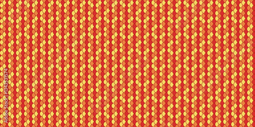 Vibrant red and gold geometric pattern.  Perfect for textile design, wallpaper, website backgrounds, or any project needing a warm, textured aesthetic.