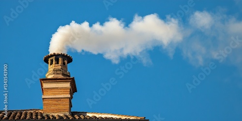Vatican Chimney: White Smoke Signal
