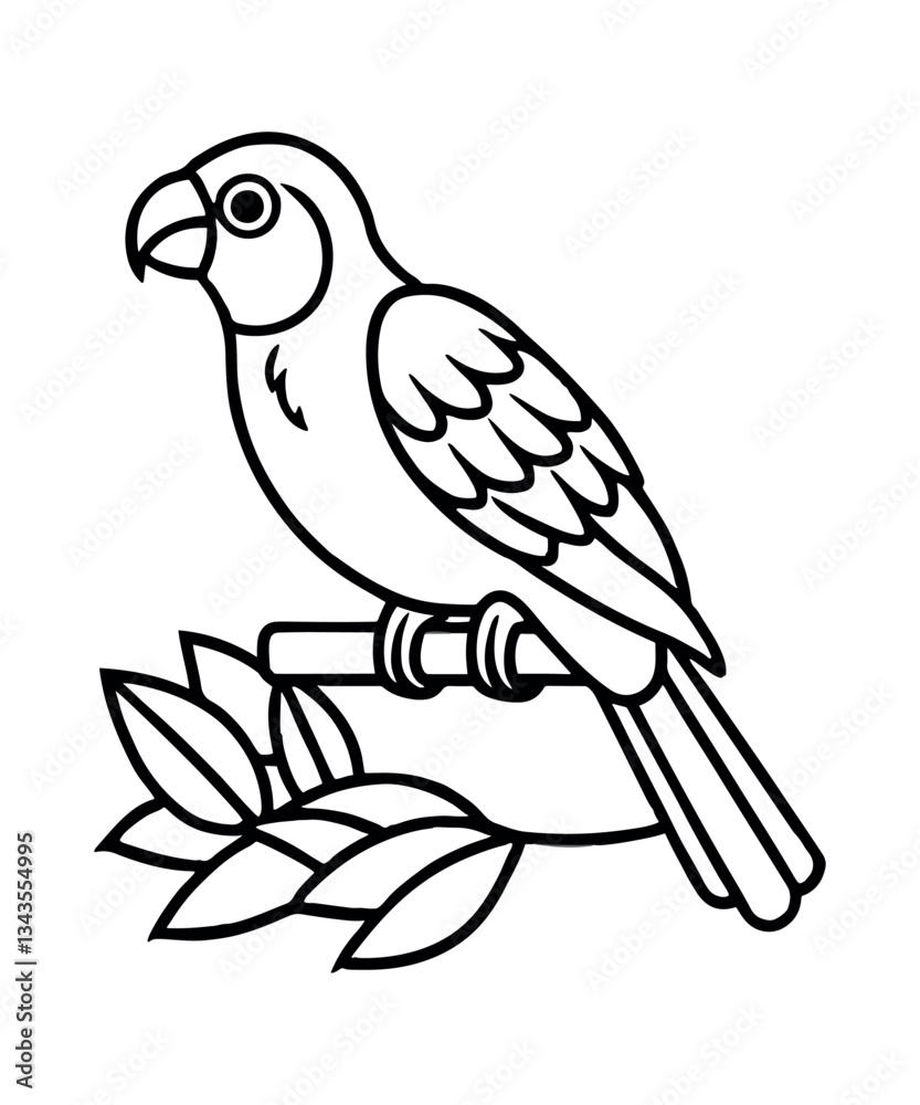 Obraz premium Parrot 