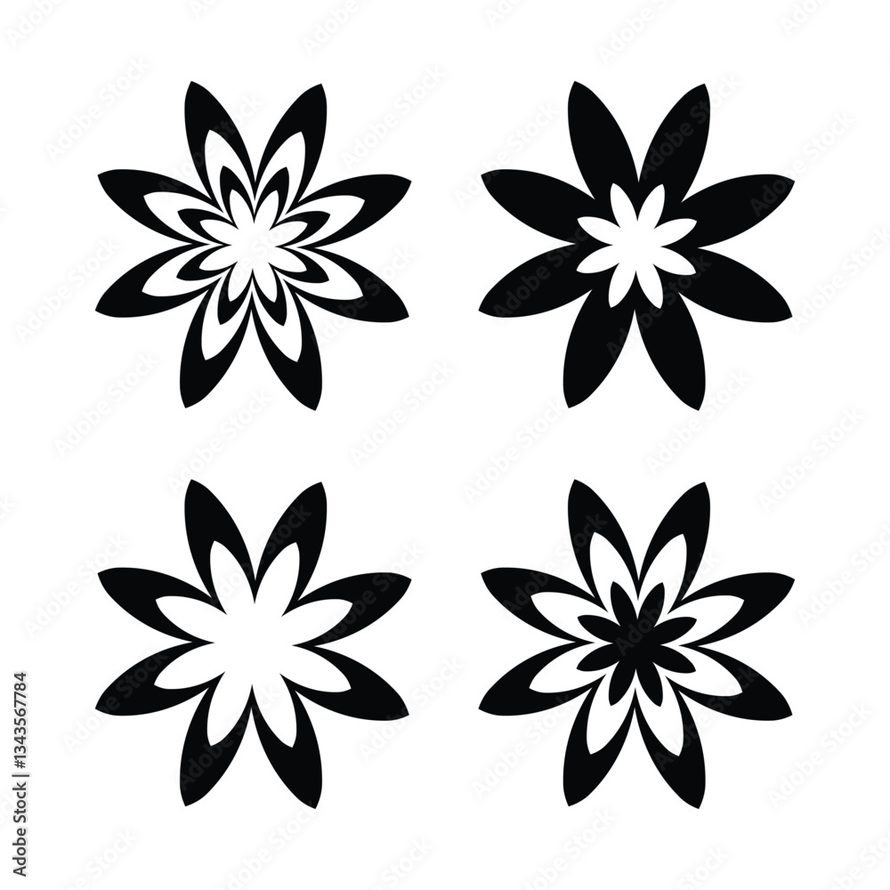 Obraz premium abstract flower background