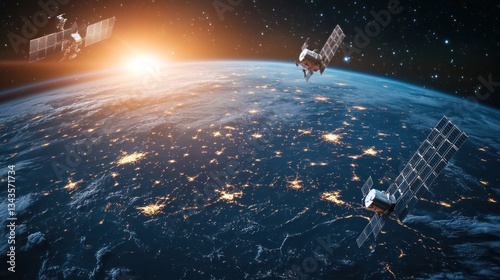 Artificial intelligence-controlled micro-satellites providing global seamless network connectivity
