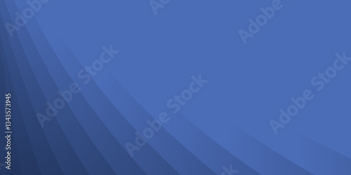 Abstract blue background with curved color gradients, moving from light to dark. The image creates a smooth and simple backdrop.