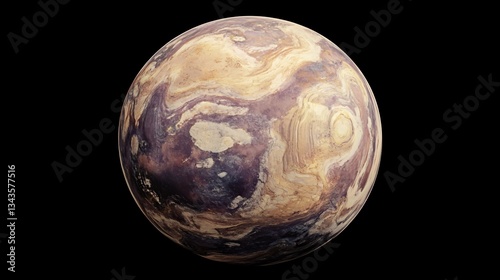 Large Isolated Planet in High Resolution for Professional Use