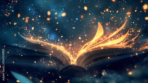 Enchanting Fantasy and Literature Concept for World Book Day Celebration