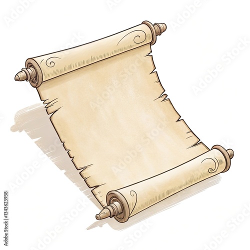 old scroll paper