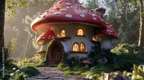 Enchanting Mushroom House Fantasy Home Design for Fairy Tale Dreamers