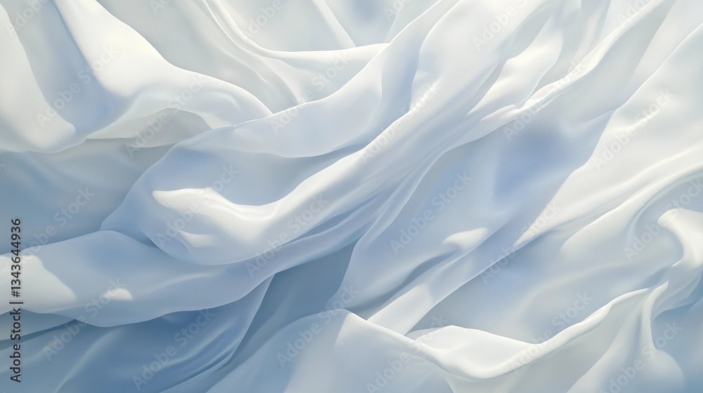 Obraz premium white silk background