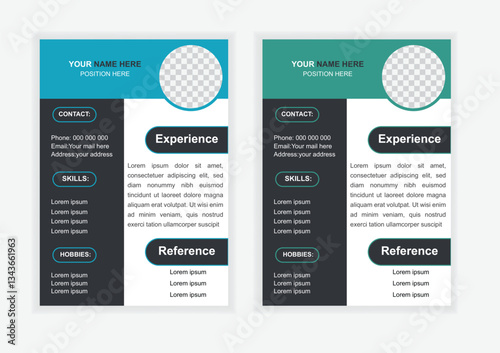 Simple cv design template for introuducing mysekf for work and business