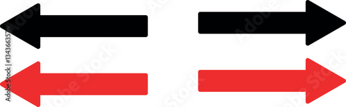 Arrow icon. arrow symbol. Vector