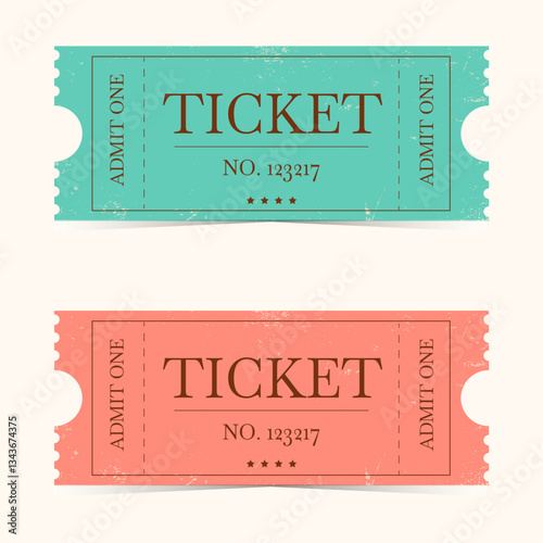 vintage tickets
