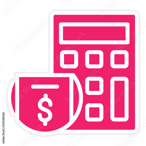 Vector Design Calculator Icon Style