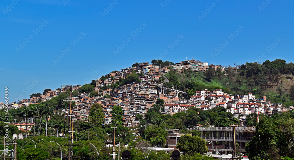 Mangueira Hill community, Rio de Janeiro, Brazil