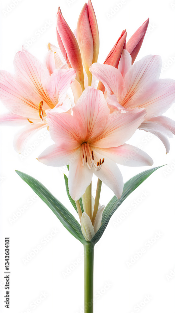 a crinum isolated on a white background, a high-resolution photograph, a crinum isolated on a white background, a high-resolution photograph,