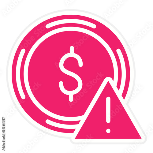 Vector Design Crisis Icon Style