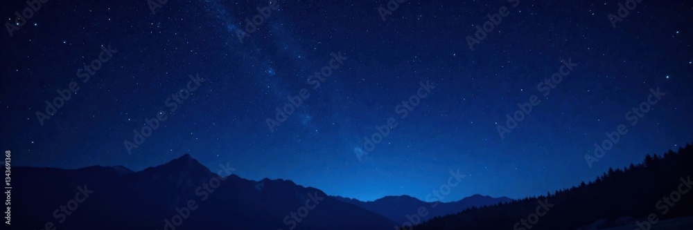 starry night sky with countless stars in deep blue darkness, night sky with stars, sky full of stars starry night sky with countless stars in deep blue darkness, night sky with stars, sky full of stars