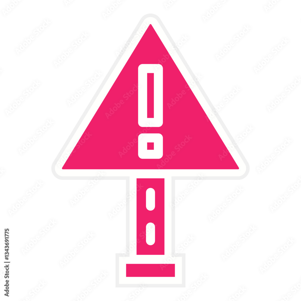 Vector Design Warning Icon Style Vector Design Warning Icon Style