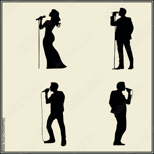 Silhouette of a Singer, Live Performance