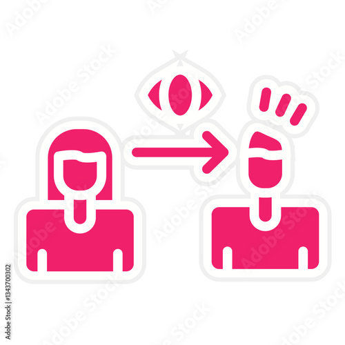 First Impressions Vector Design Icon Style