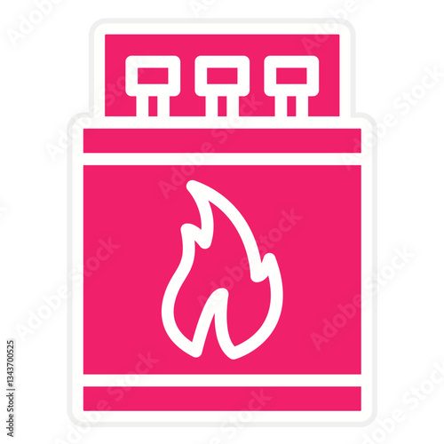 Matchbox Vector Design Icon Style